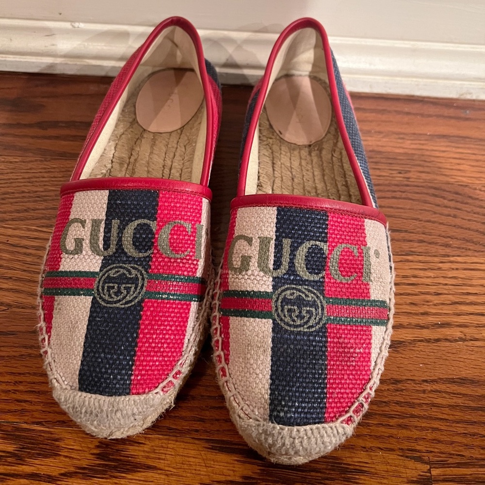 GUCCI womens espadrille shoe